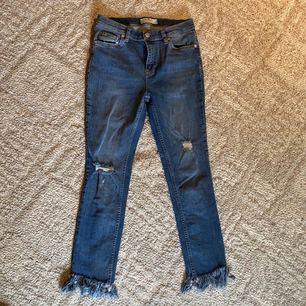 Free people crop jeans